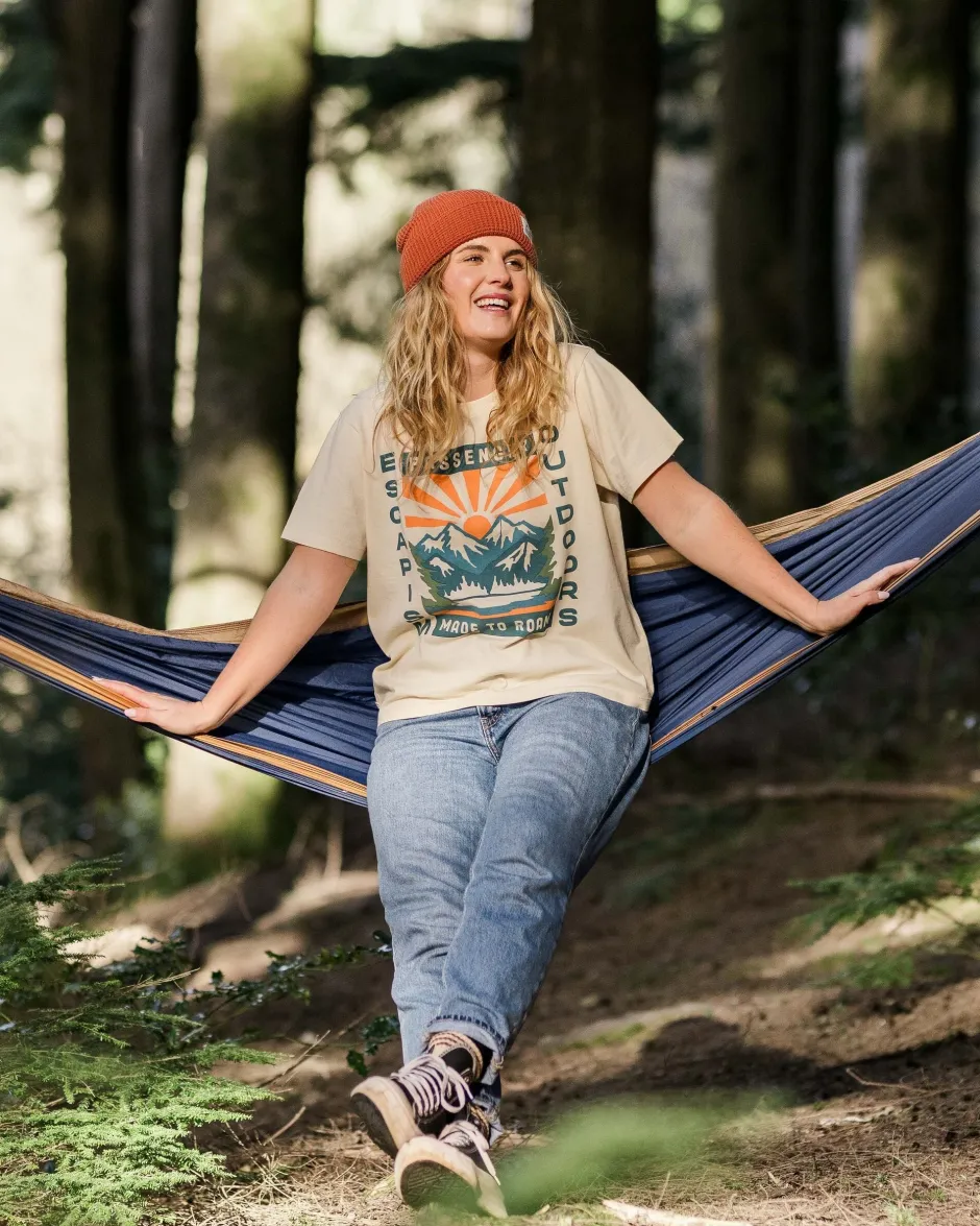 Tops & T-Shirts>Passenger Solitude Recycled Cotton Oversized T-Shirt Birch