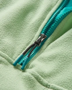 Fleece|Fleece>Passenger Sorrel Recycled Polar Fleece Green Fig