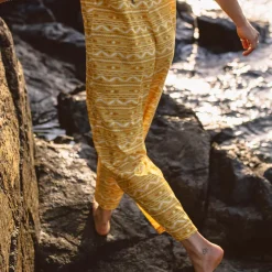 Jumpsuits & Playsuits|Dungarees & Pants>Passenger Spirit Jumpsuit Ochre Yellow Sol