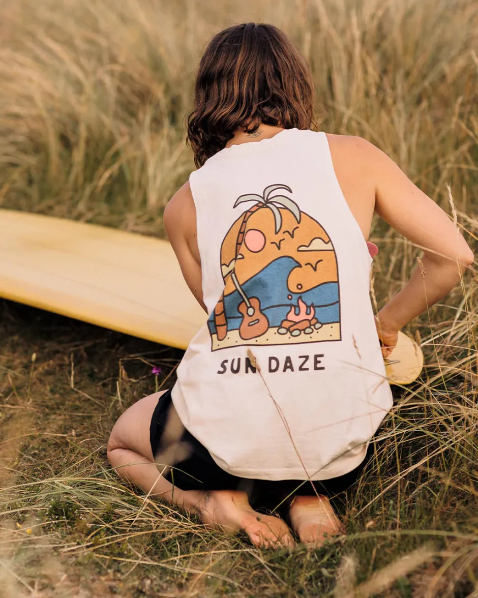 Tank Tops|Tops & T-Shirts>Passenger Sundaze Recycled Cotton Tank Top Birch