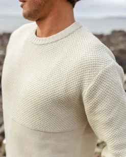 Knitwear|Winter Road Trip Essentials>Passenger Swell Knitted Jumper Off White