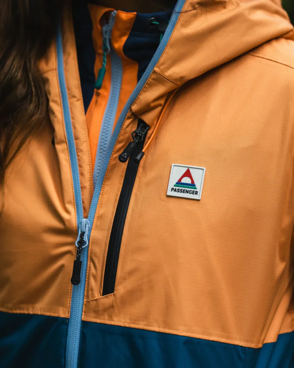 Insulated|Activewear>Passenger Terrain Insulated Water Resistant Jacket Corsair Blue/ Apricot