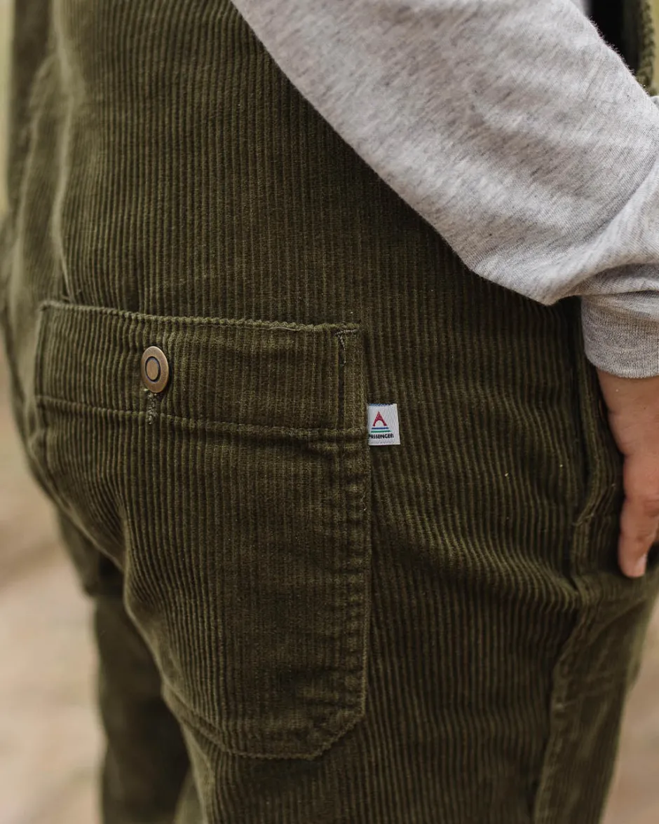 Dungarees & Pants|Women's Outlet>Passenger Tiaga Cord Dungarees Khaki