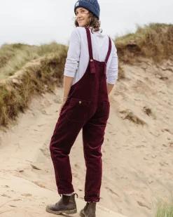 Dungarees & Pants|Women's Outlet>Passenger Tiaga Cord Dungarees Windsor Wine