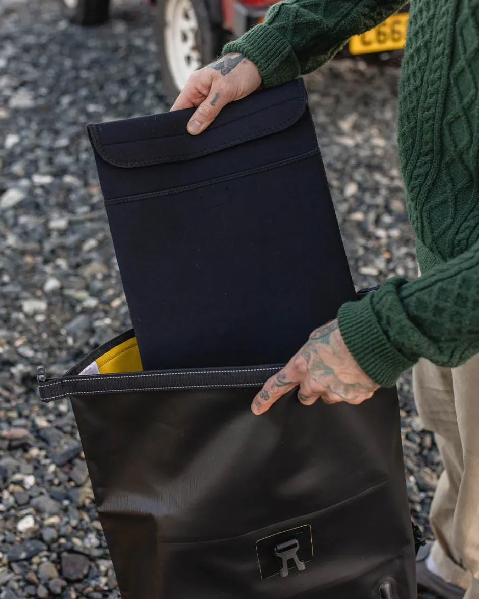 Surf Accessories|Surf Accessories>Floris van Bommel Tide 25L Recycled Dry Bag Backpack Black