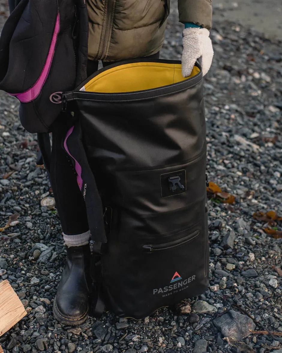 Surf Accessories|Surf Accessories>Floris van Bommel Tide 25L Recycled Dry Bag Backpack Black