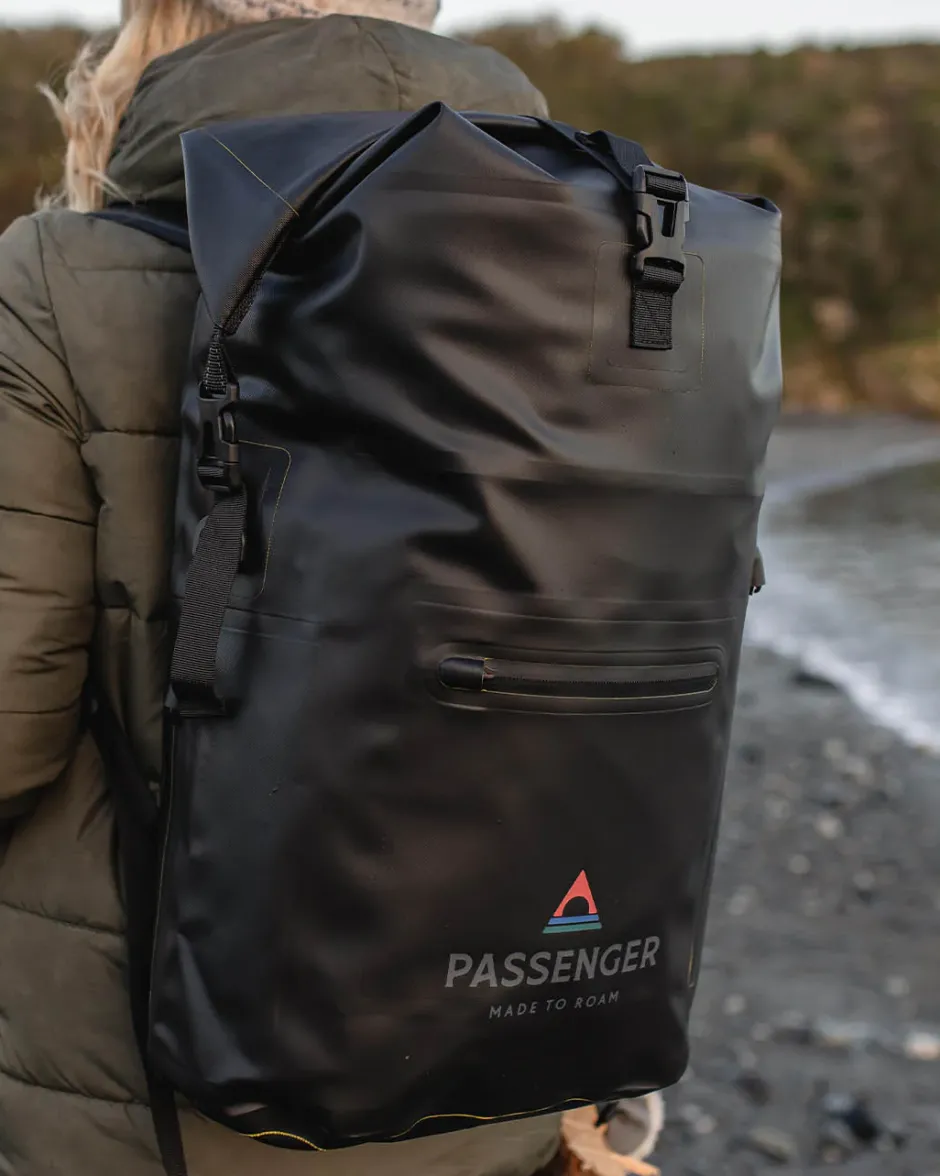 Surf Accessories|Surf Accessories>Floris van Bommel Tide 25L Recycled Dry Bag Backpack Black
