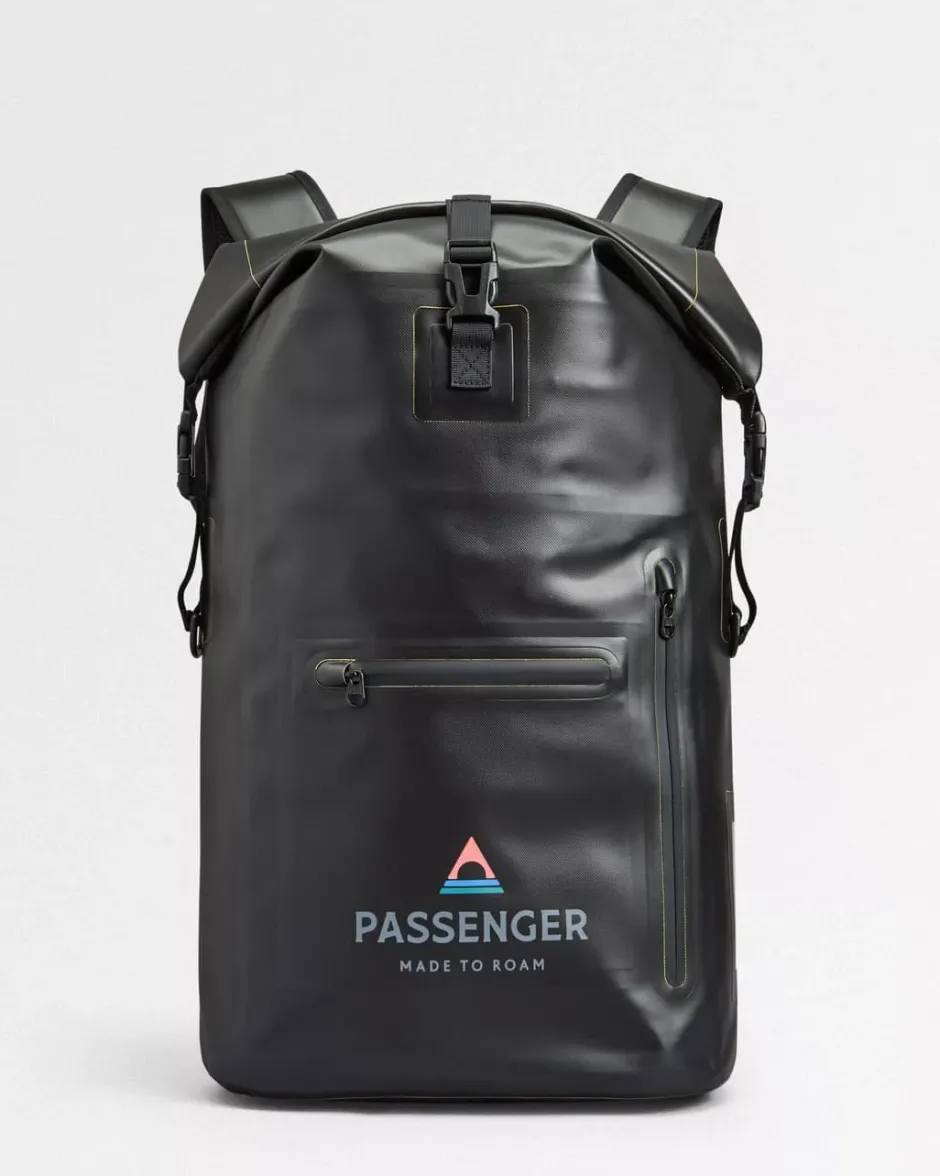 Surf Accessories|Surf Accessories>Floris van Bommel Tide 25L Recycled Dry Bag Backpack Black