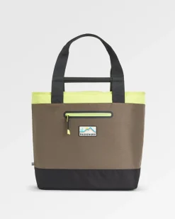 Backpacks & Bags|Backpacks & Bags>Floris van Bommel Tote Recycled Cooler Bag Khaki Multi
