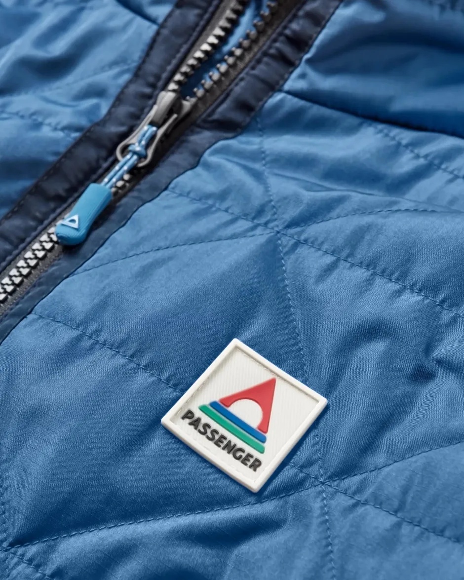 Water Resistant|Insulated>Passenger Trace Recycled Thermore® Insulated Jacket Dark Denim/ Apricot