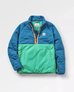 Water Resistant|Insulated>Passenger Trace Recycled Thermore® Insulated Jacket Corsair Blue/ Jungle Green