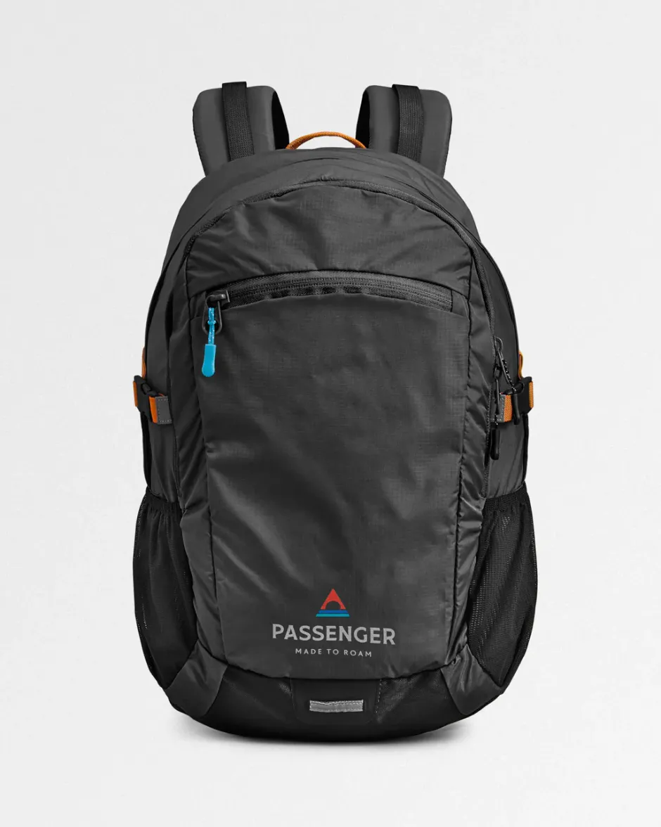Backpacks & Bags|Backpacks & Bags>Passenger Track Recycled 20L Backpack Black