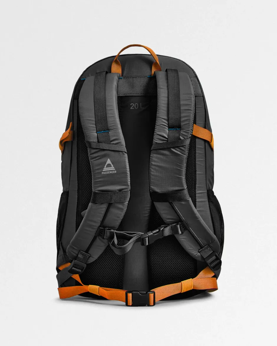 Backpacks & Bags|Backpacks & Bags>Passenger Track Recycled 20L Backpack Black