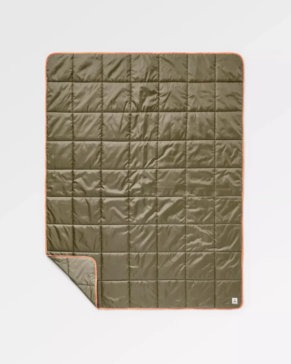 Outdoor Living|Outdoor Living>Floris van Bommel Travel Recycled Ripstop Blanket Khaki