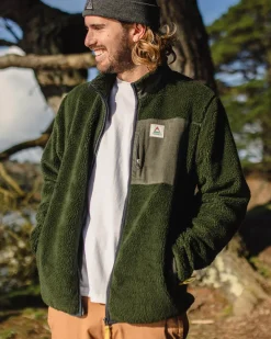 Fleece|Fleece>Passenger Trekker Recycled Deep-Pile Sherpa Fleece Fir Tree