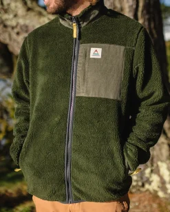 Fleece|Fleece>Passenger Trekker Recycled Deep-Pile Sherpa Fleece Fir Tree