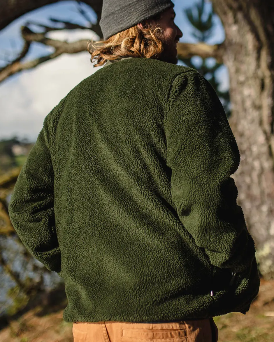 Fleece|Fleece>Passenger Trekker Recycled Deep-Pile Sherpa Fleece Fir Tree