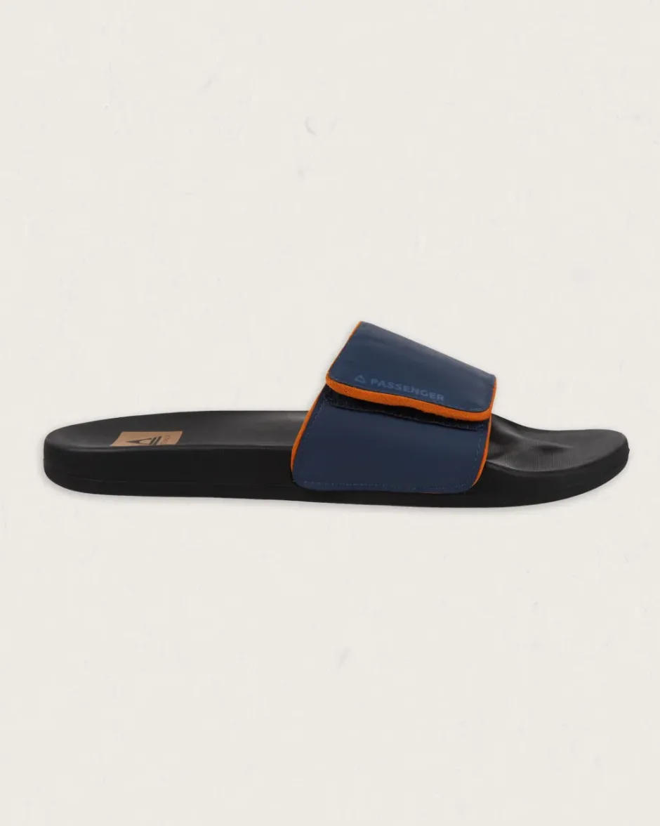 Flip Flops & Sandals|Flip Flops & Sandals>Floris van Bommel Vancity Slider Dark Denim
