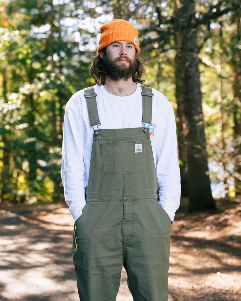 Accessories|Pants>Passenger Vantage Organic Dungaree Khaki