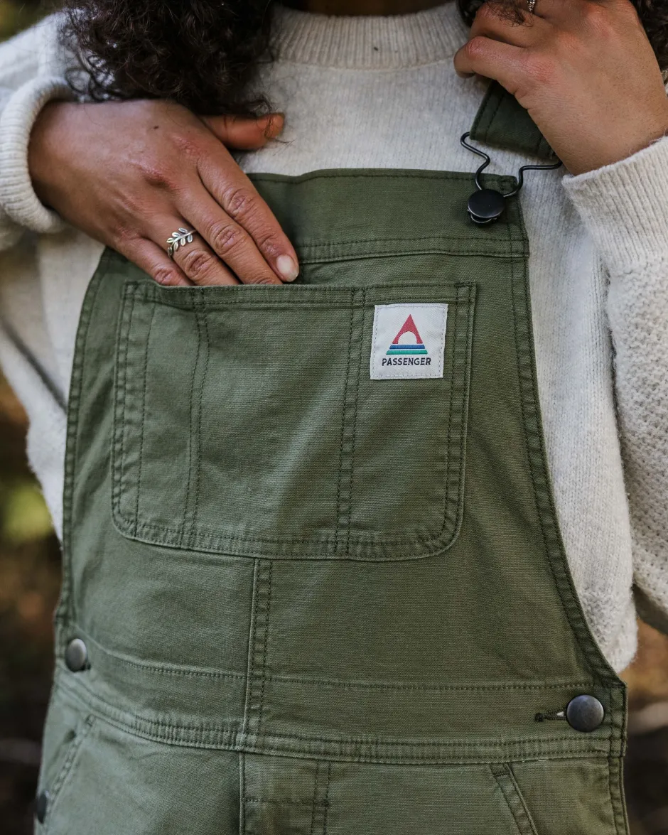 Accessories|Pants>Passenger Vantage Organic Dungaree Khaki