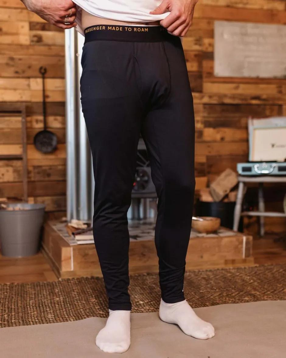 Activewear|Men's Outlet>Floris van Bommel Venture Recycled Base Layer Legging Deep Navy