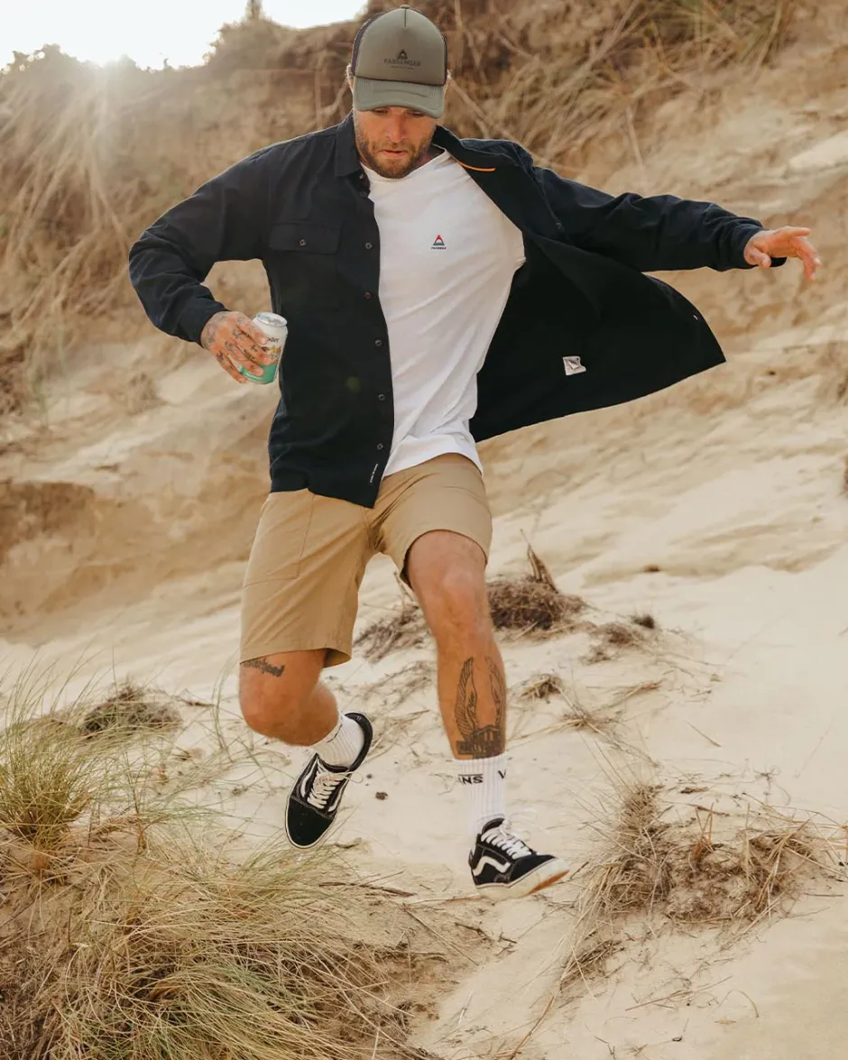 Shirts|Men's Outlet>Passenger Vision Organic Cotton Shirt Black