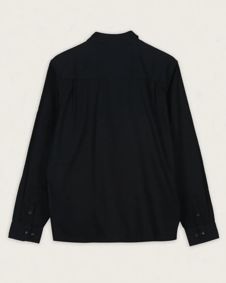 Shirts|Men's Outlet>Passenger Vision Organic Cotton Shirt Black