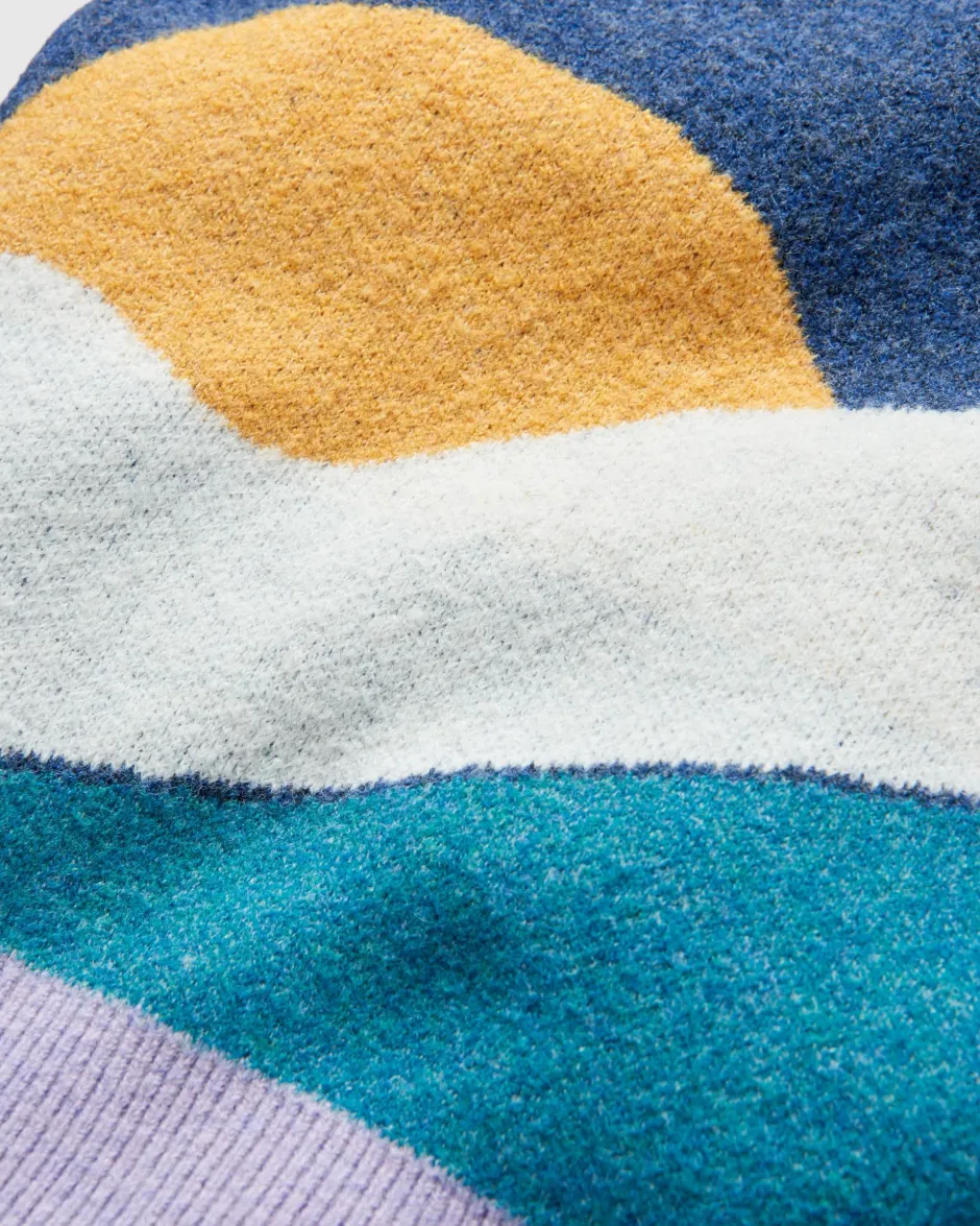 Knitwear|Winter Road Trip Essentials>Passenger Vista Recycled Oversized Knitted Jumper Dark Denim
