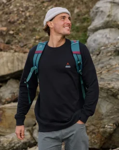 Hoodies & Sweatshirts|Winter Road Trip Essentials>Passenger Vita Organic Cotton Sweatshirt Black