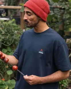 T-Shirts & Tank Tops|Men's Outlet>Passenger Vita Organic Relaxed Fit T-Shirt Deep Navy