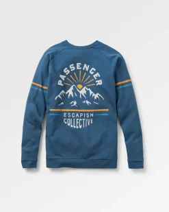 Tops & T-Shirts>Passenger Wander LS T-Shirt Dark Denim