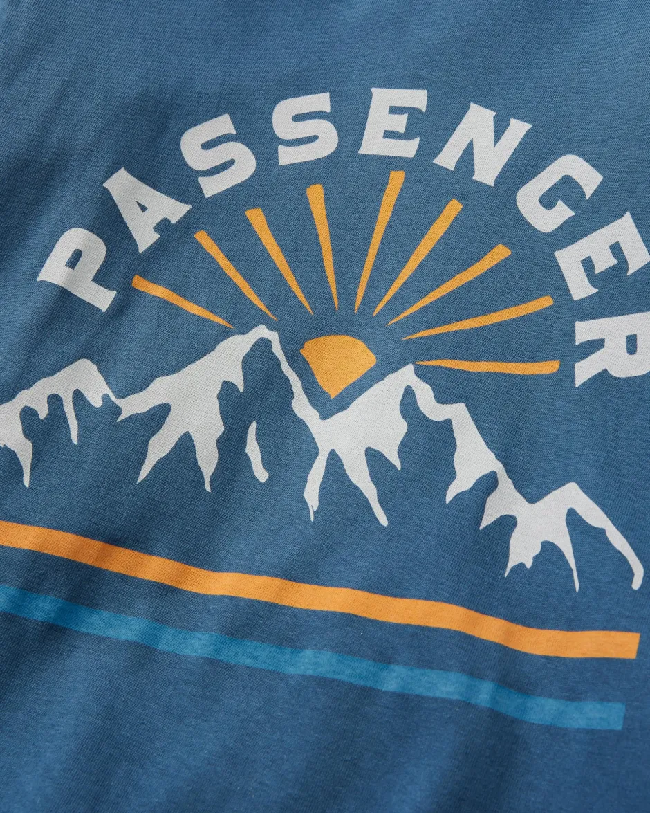Tops & T-Shirts>Passenger Wander LS T-Shirt Dark Denim