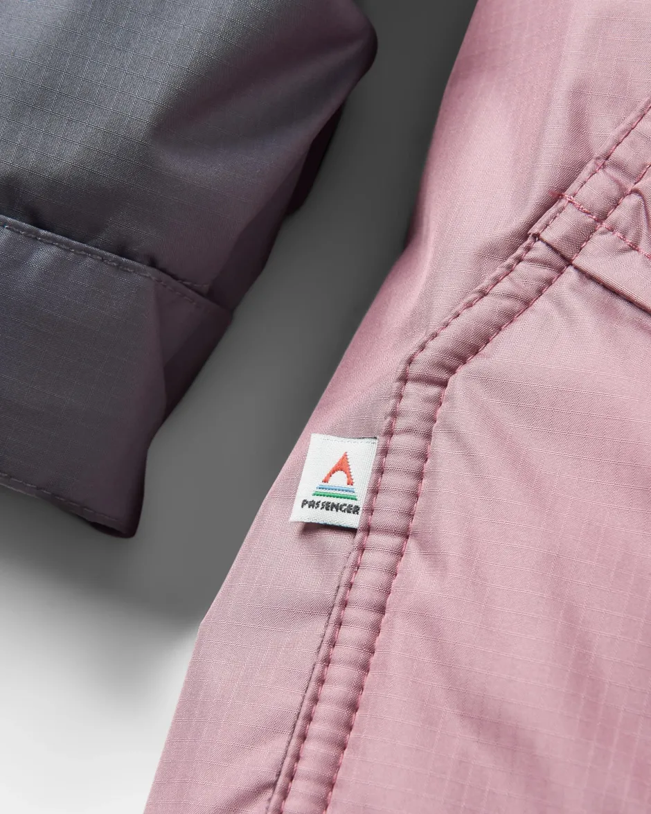 Changing Robes & Ponchos>Floris van Bommel Waves Recycled Sherpa Lined Changing Robe Grape / Charcoal