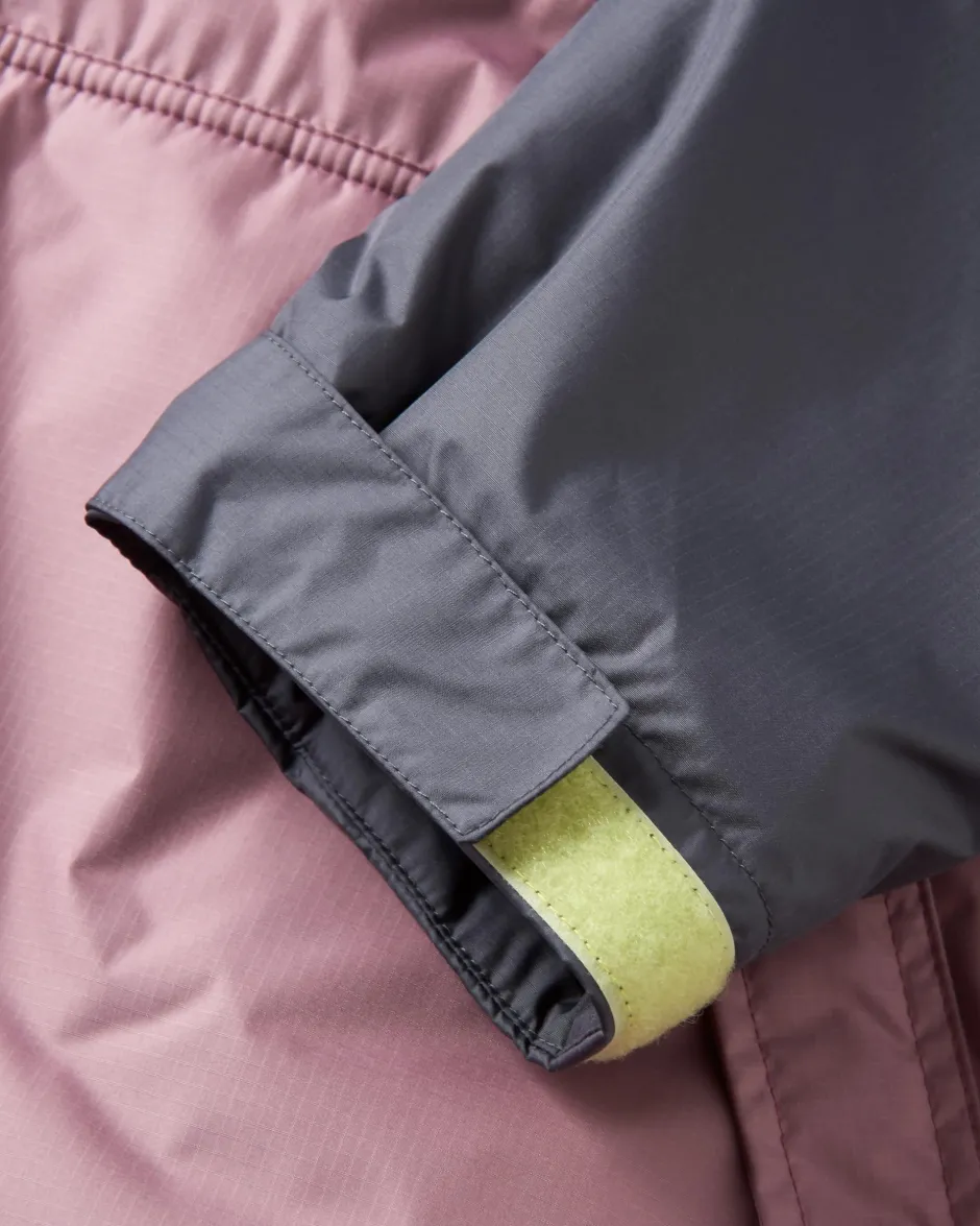 Changing Robes & Ponchos>Floris van Bommel Waves Recycled Sherpa Lined Changing Robe Grape / Charcoal