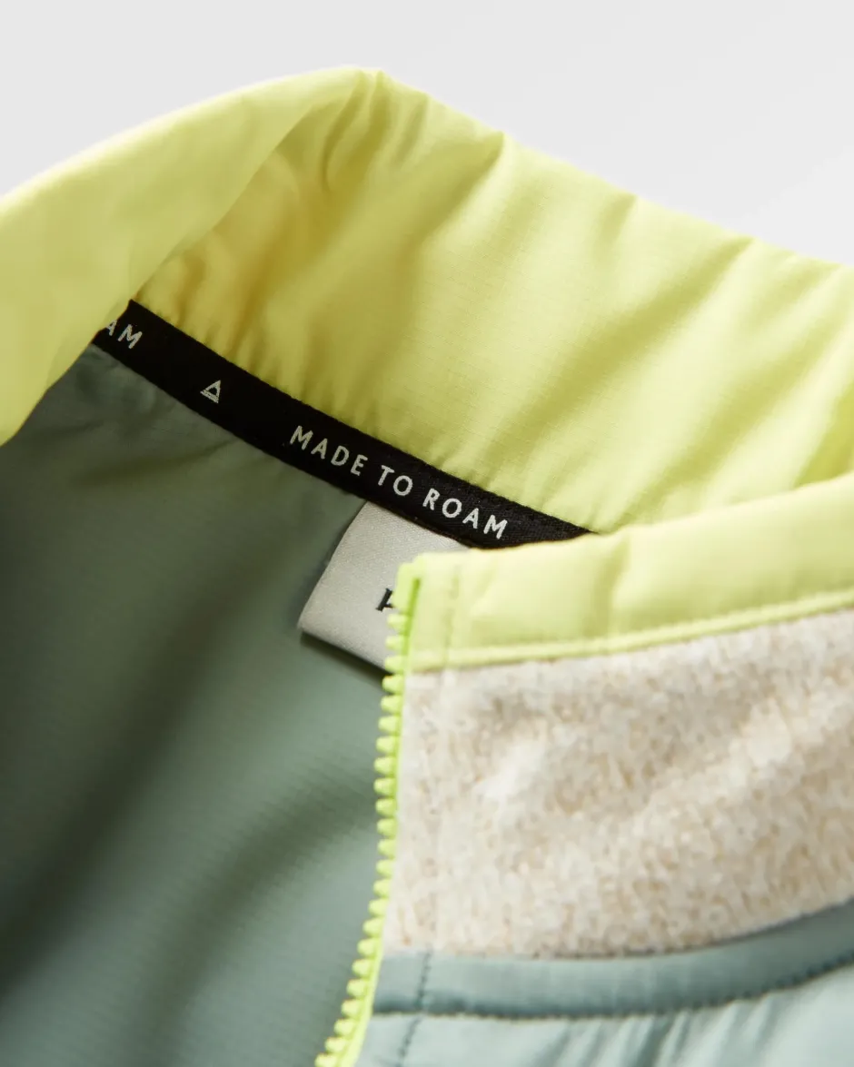 Fleece|Fleece>Passenger Wilder Recycled Polartec® Fleece Birch Marl