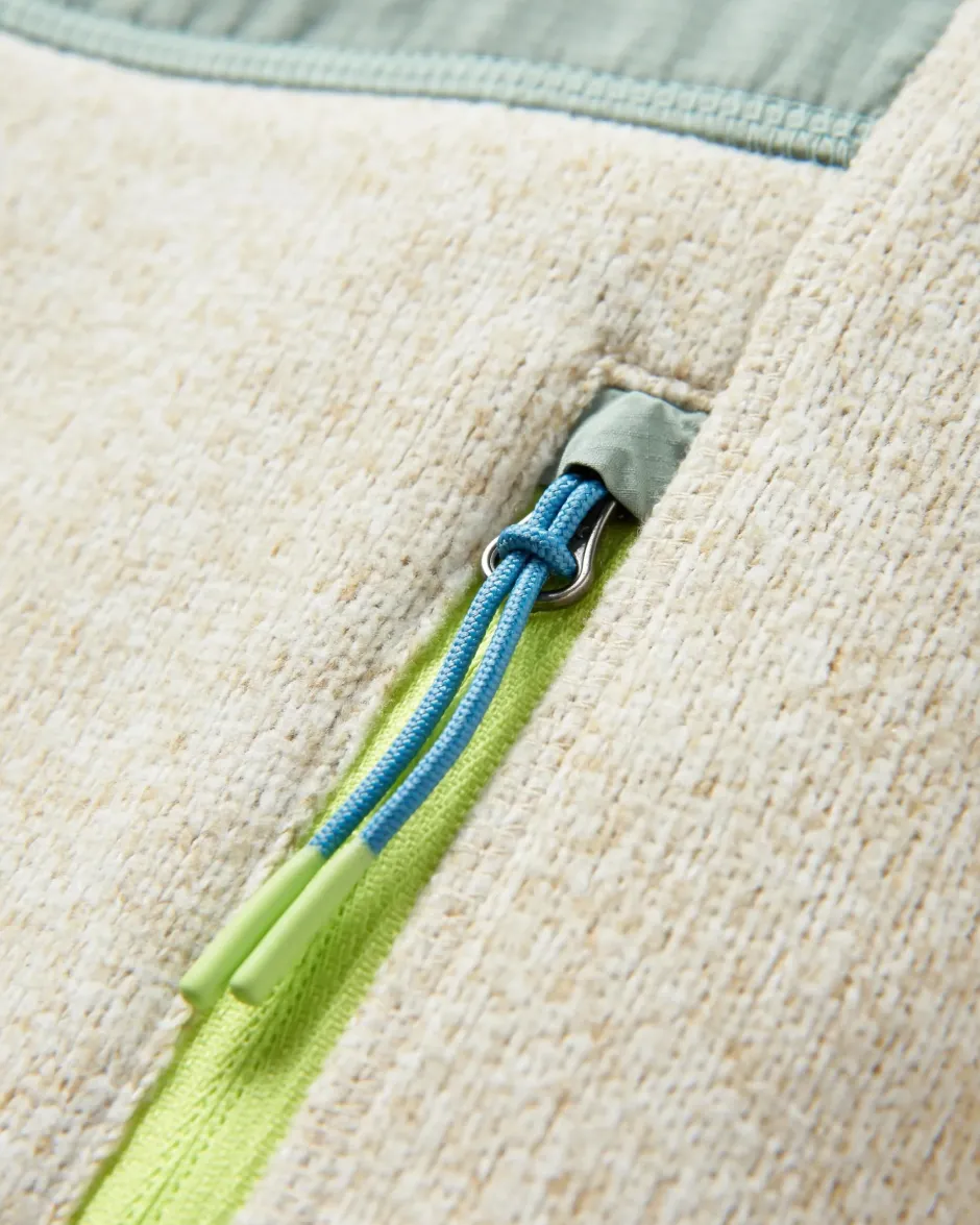 Fleece|Fleece>Passenger Wilder Recycled Polartec® Fleece Birch Marl