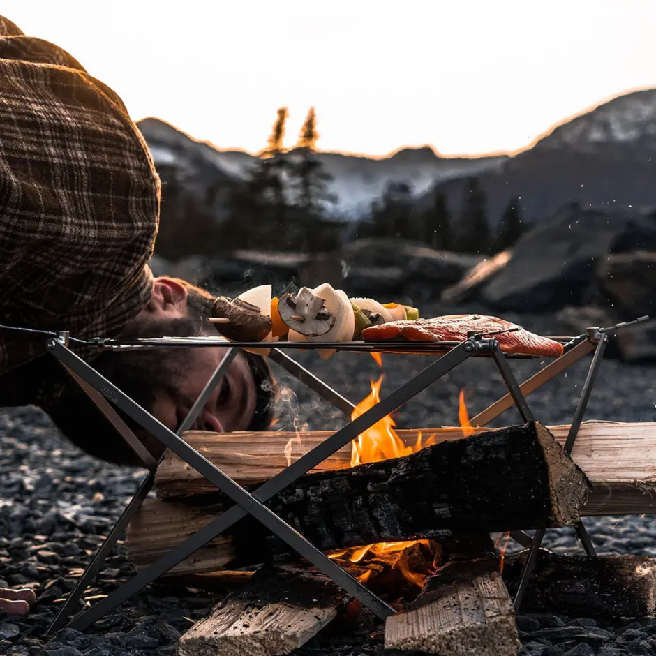 Outdoor Living|Outdoor Living>Floris van Bommel Wolf and Grizzly Grill (without Fire Set) Stainless Steel