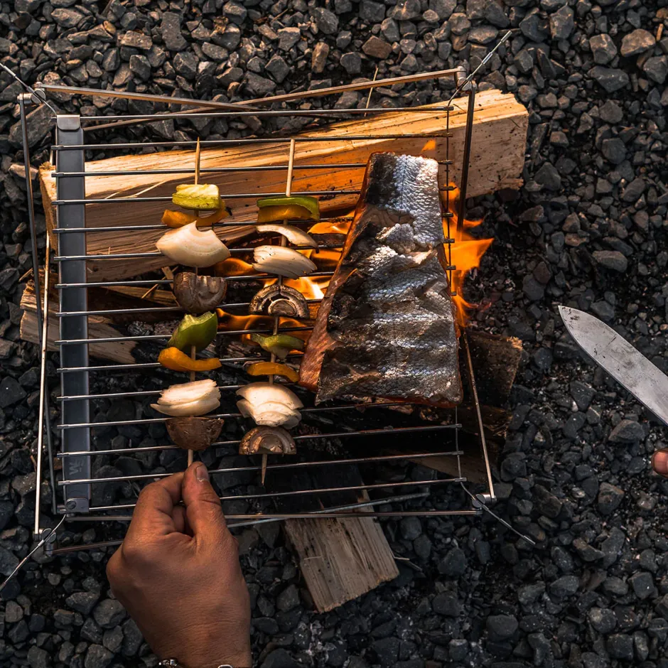 Outdoor Living|Outdoor Living>Floris van Bommel Wolf and Grizzly Grill (without Fire Set) Stainless Steel