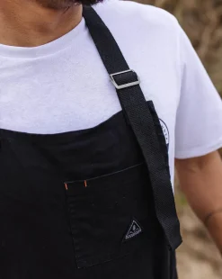 Best Sellers|Outdoor Kitchenware>Floris van Bommel Yard Organic Cotton Denim Apron Black