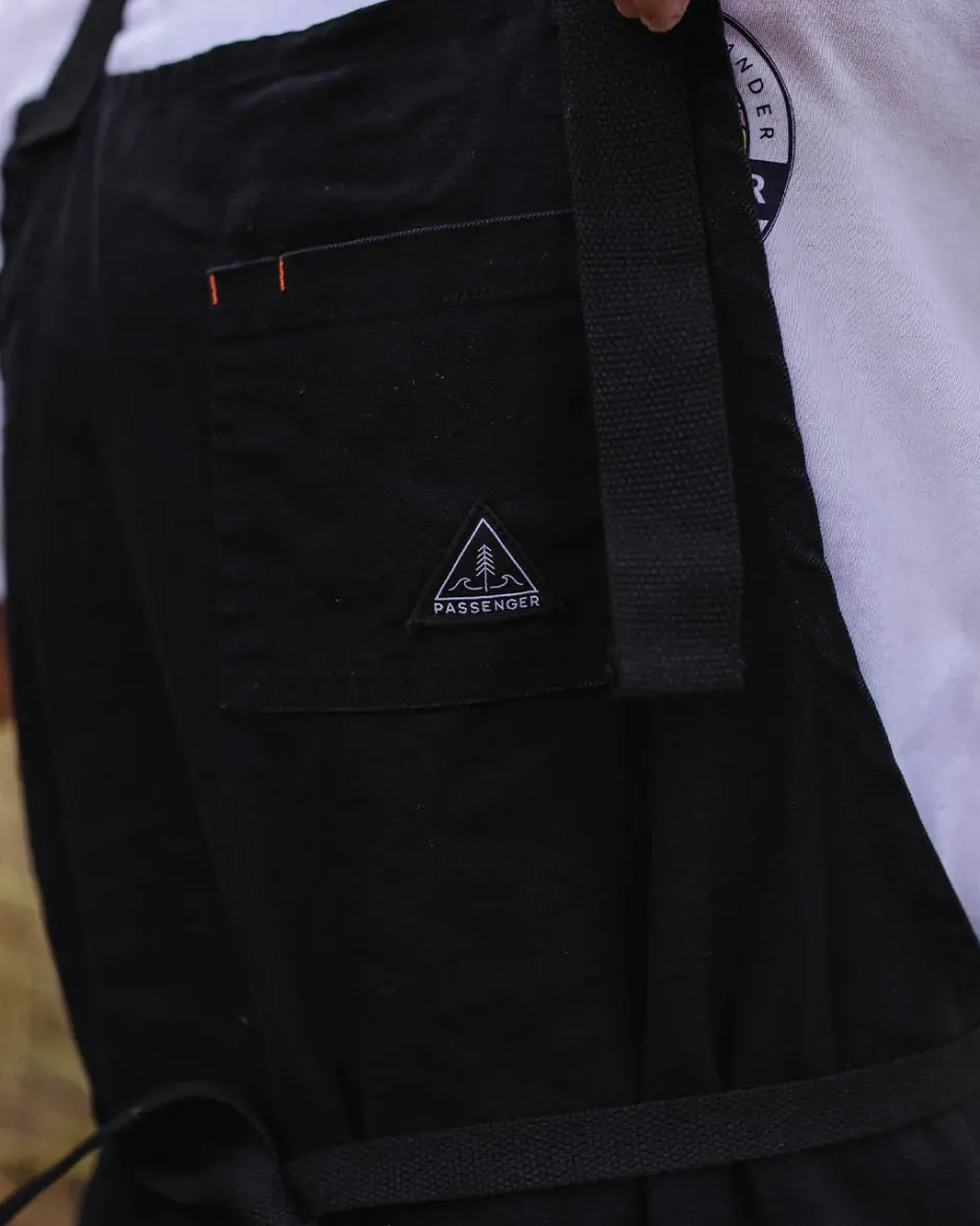 Best Sellers|Outdoor Kitchenware>Floris van Bommel Yard Organic Cotton Denim Apron Black