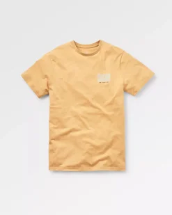 T-Shirts & Tank Tops|Best Sellers>Passenger Yuca Organic Cotton T-Shirt Dusty Ochre Marl