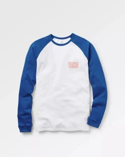 T-Shirts & Tank Tops|Men's Outlet>Passenger Yuca Recycled Cotton LS T-Shirt True Blue