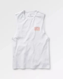 T-Shirts & Tank Tops|Men's Outlet>Passenger Yuca Recycled Cotton Vest White