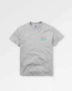 T-Shirts & Tank Tops|Men's Outlet>Passenger Yuca Recycled Relaxed Fit T-Shirt Grey Marl