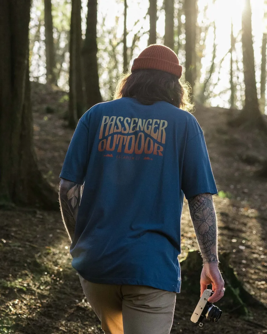 T-Shirts & Tank Tops>Passenger Yuca Recycled Relaxed Fit T-Shirt Dark Denim