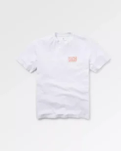 T-Shirts & Tank Tops|Men's Outlet>Passenger Yuca Recycled Relaxed Fit T-Shirt White